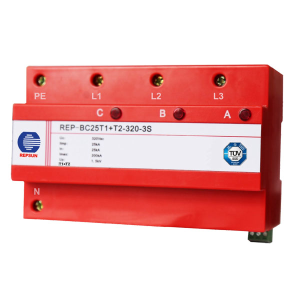 Type1+Type2 combination surge protector SPD 	
