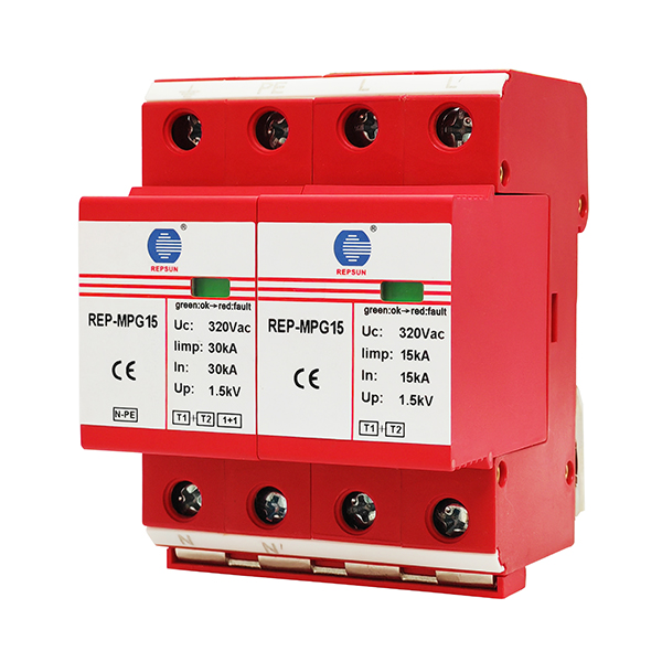 surge protectors for ac power supply system(T1+T2)