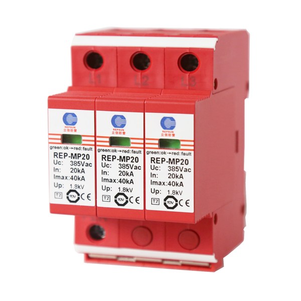Type2 surge protector SPD;Low voltage protection level;