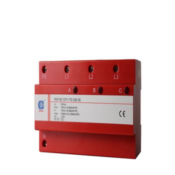 combination Type1+Type2 surge protector SPD 