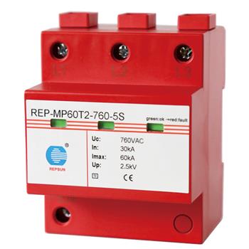 REP-MP60T2 Lightning Surge SPD for ac power supply system(T2)