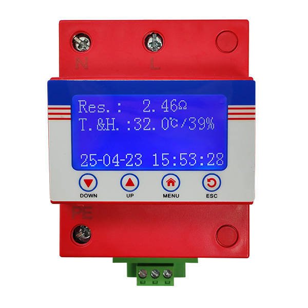 Smart grounding system monitor 26 (DIN-Rail mounting)
