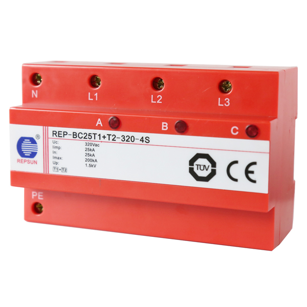 T1+T2 combination surge protector SPD 